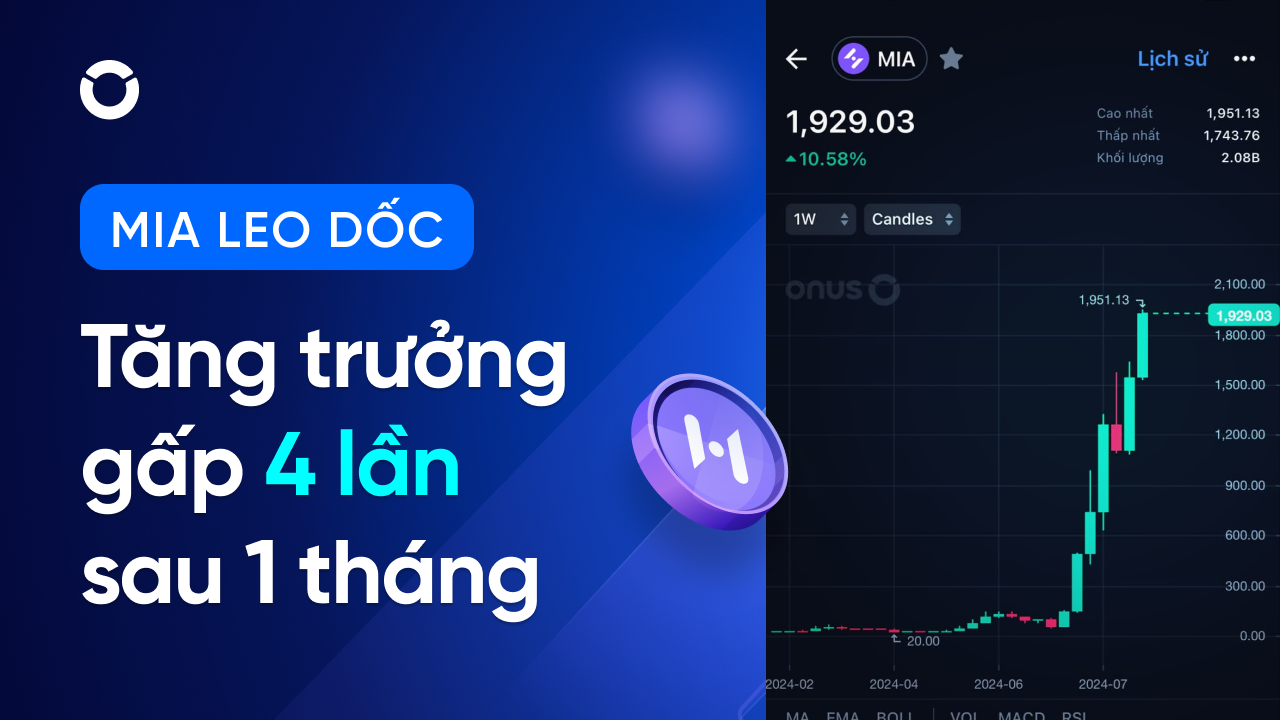 MIA leo dốc: Tăng gấp 4 lần sau 1 tháng