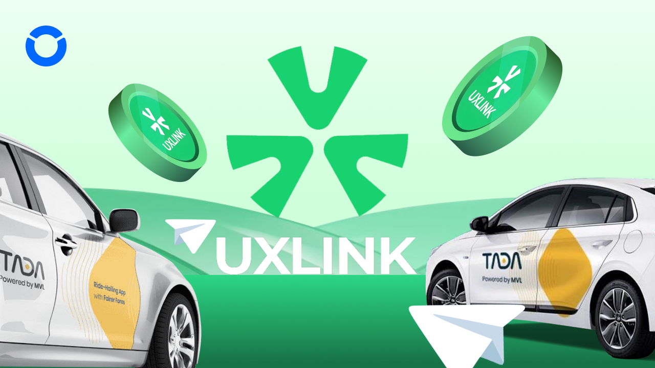 UXLINK thông báo hợp tác với dịch vụ gọi xe đầu tiên trên Telegram, UXLINK token tăng 24.13%