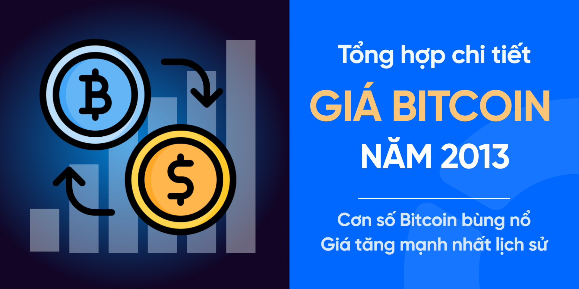 Giá Bitcoin năm 2013: Tăng trưởng ấn tượng nhất lịch sử?