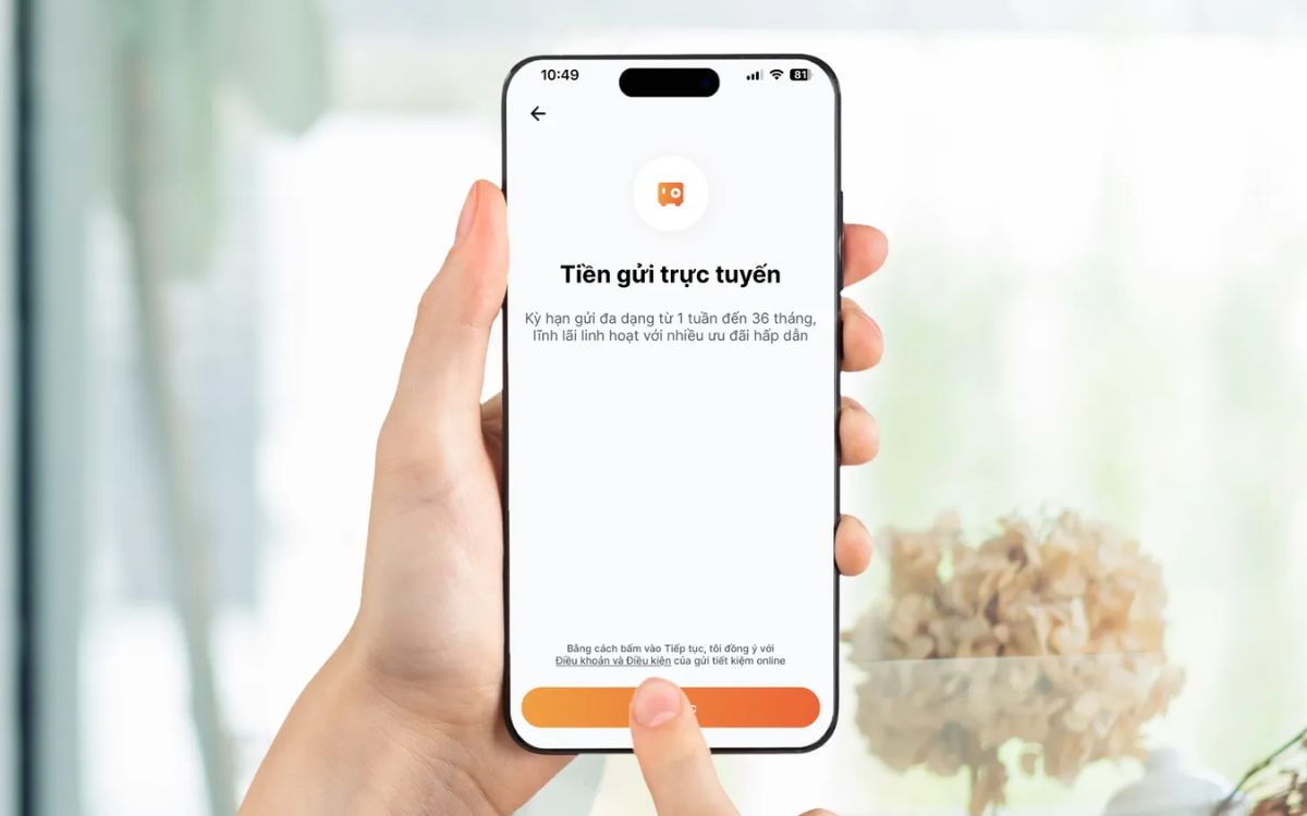 Gửi tiết kiệm là cách kiếm tiền thụ động trên điện thoại phổ biến nhất 