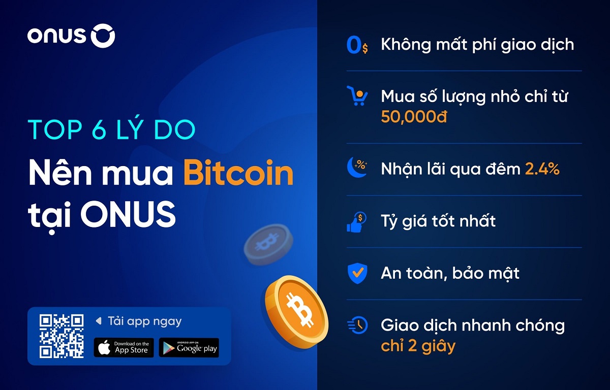 Lý do nên sở hữu Bitcoin thông qua ONUS