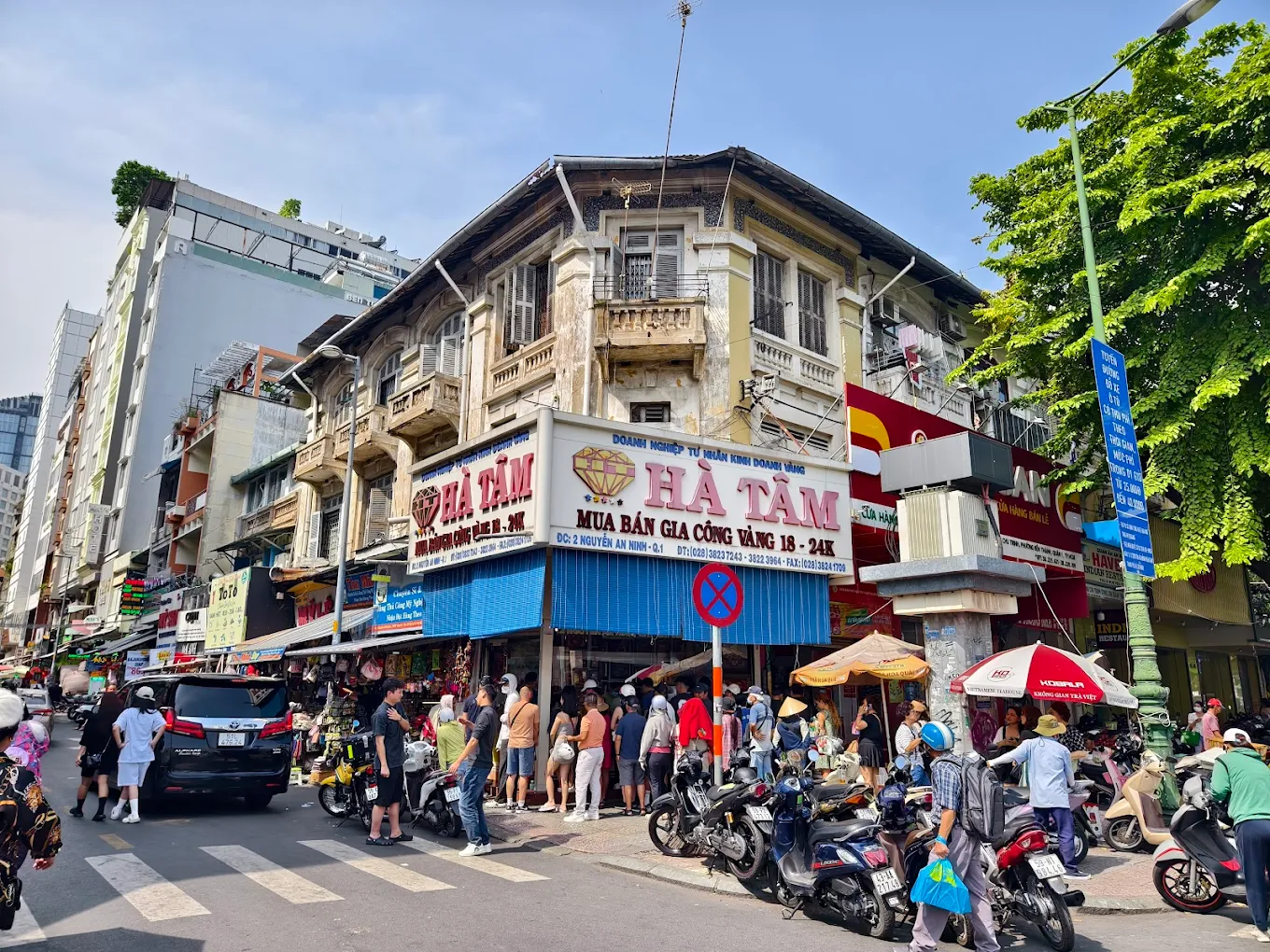 Ví dụ đổi Bảng Anh tại tiệm vàng Hà Tâm - TPHCM