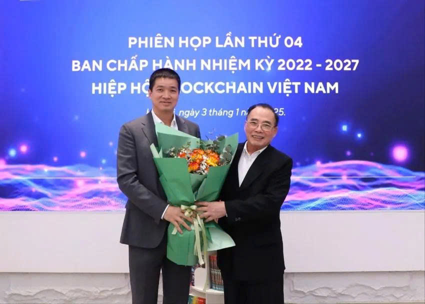 tân chủ tịch hiệp hội blockchain việt nam