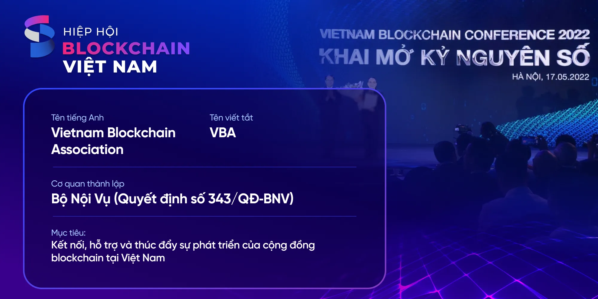 Hiệp hội blockchain việt nam là gì