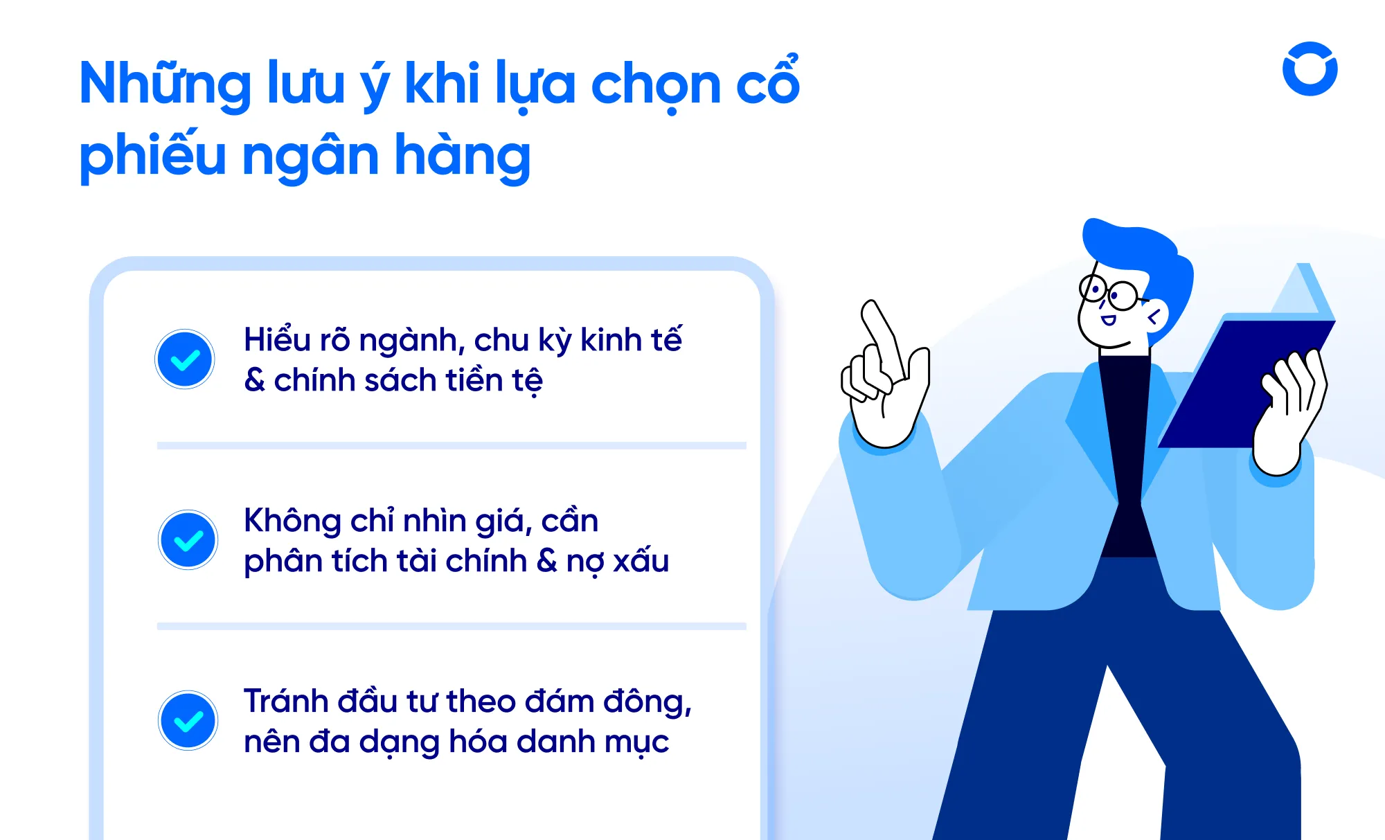 Những lưu ý khi lựa chọn cổ phiếu ngân hàng
