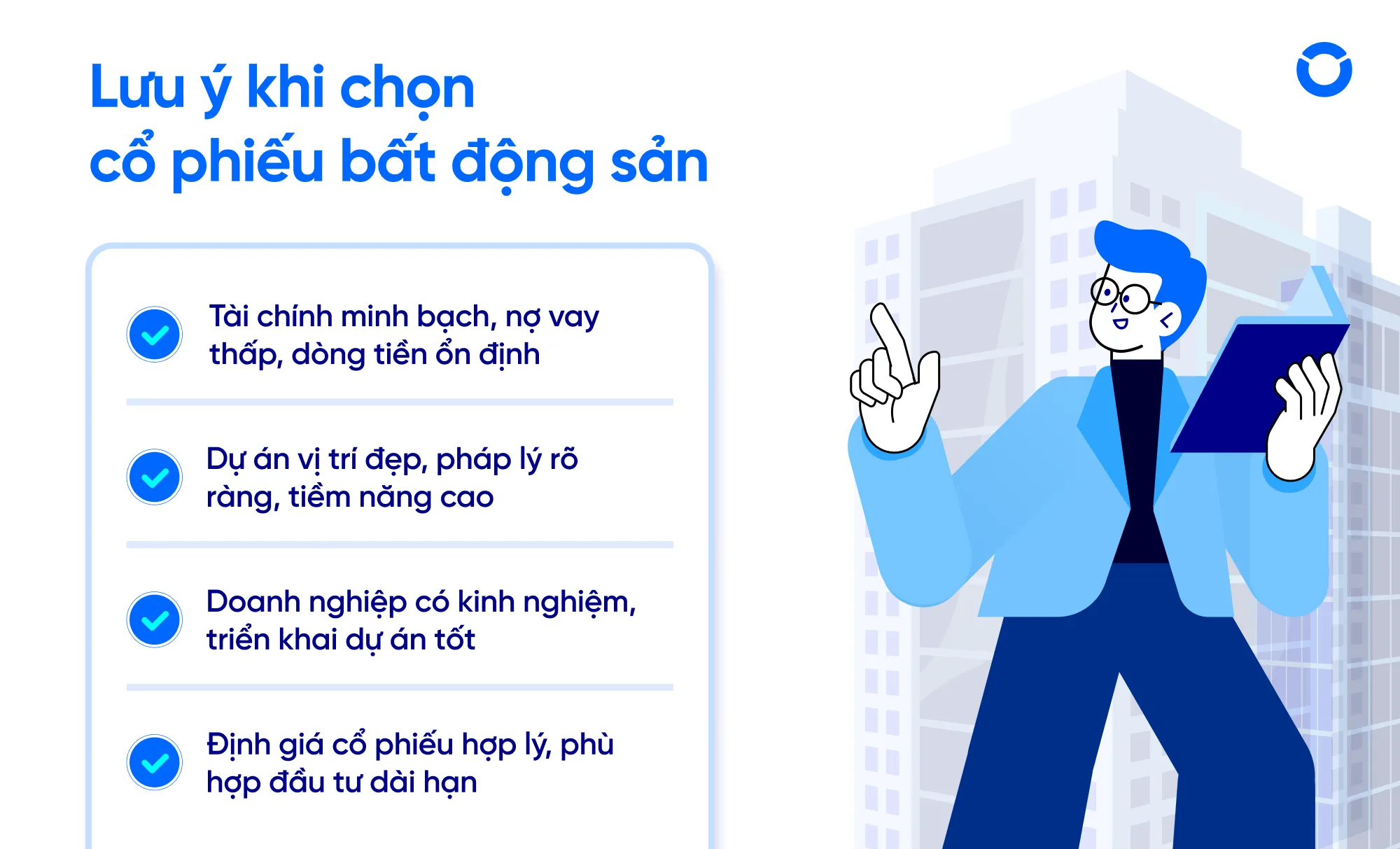 Cần lưu ý gì khi lựa chọn cổ phiếu ngành bất động sản?