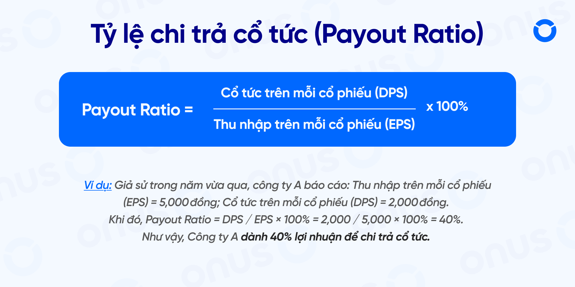 công thức tính tỷ lệ chi trả cổ tức - cổ phiếu trả cổ tức đều đặn