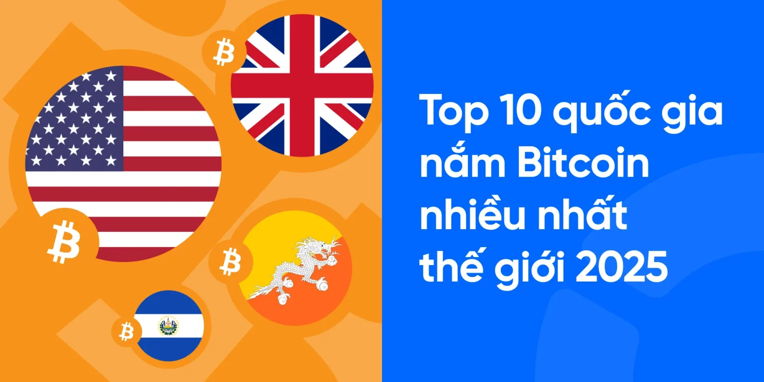 Nước nào nắm giữ nhiều Bitcoin nhất 2026? Top 10 quốc gia