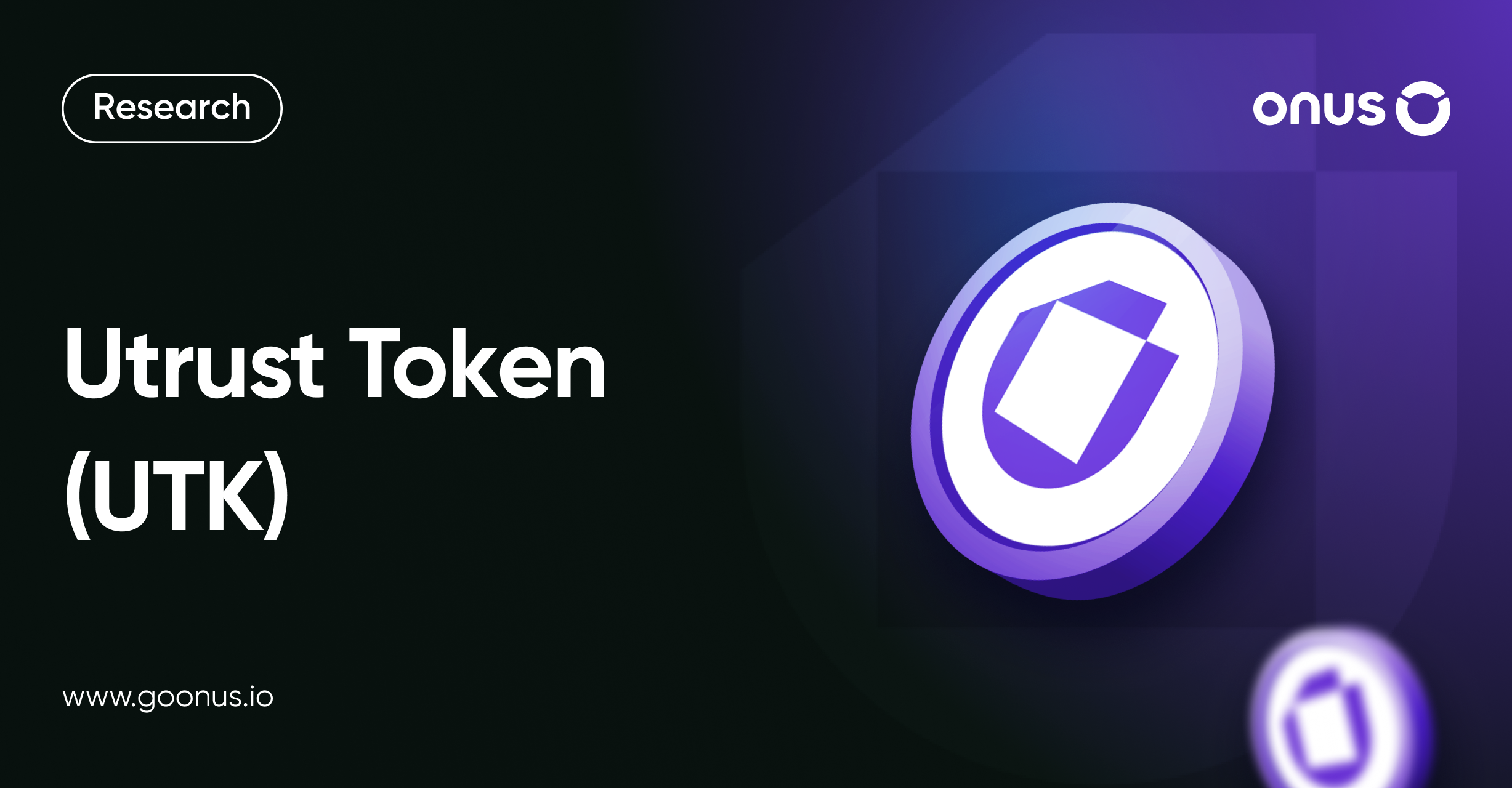 Utrust Research Hub | UTK information, history and analysis