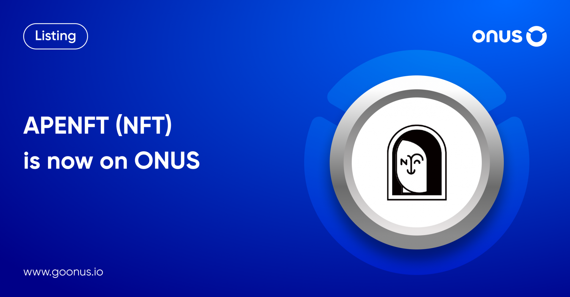APENFT Token (NFT) is now available on ONUS
