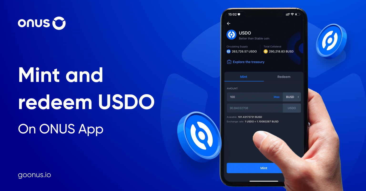USDO to be minted directly on ONUS App