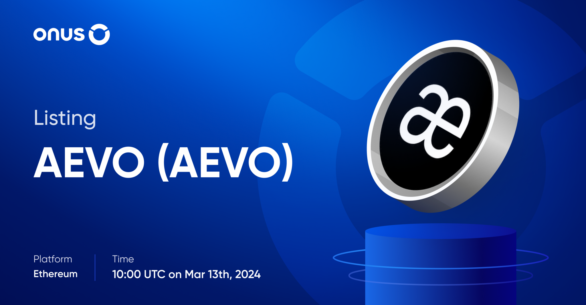 AEVO (AEVO) gets listed on ONUS