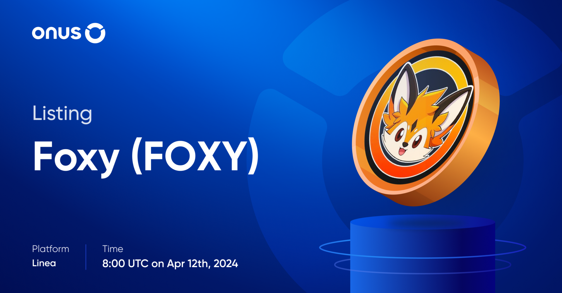 Foxy (FOXY) gets listed on ONUS