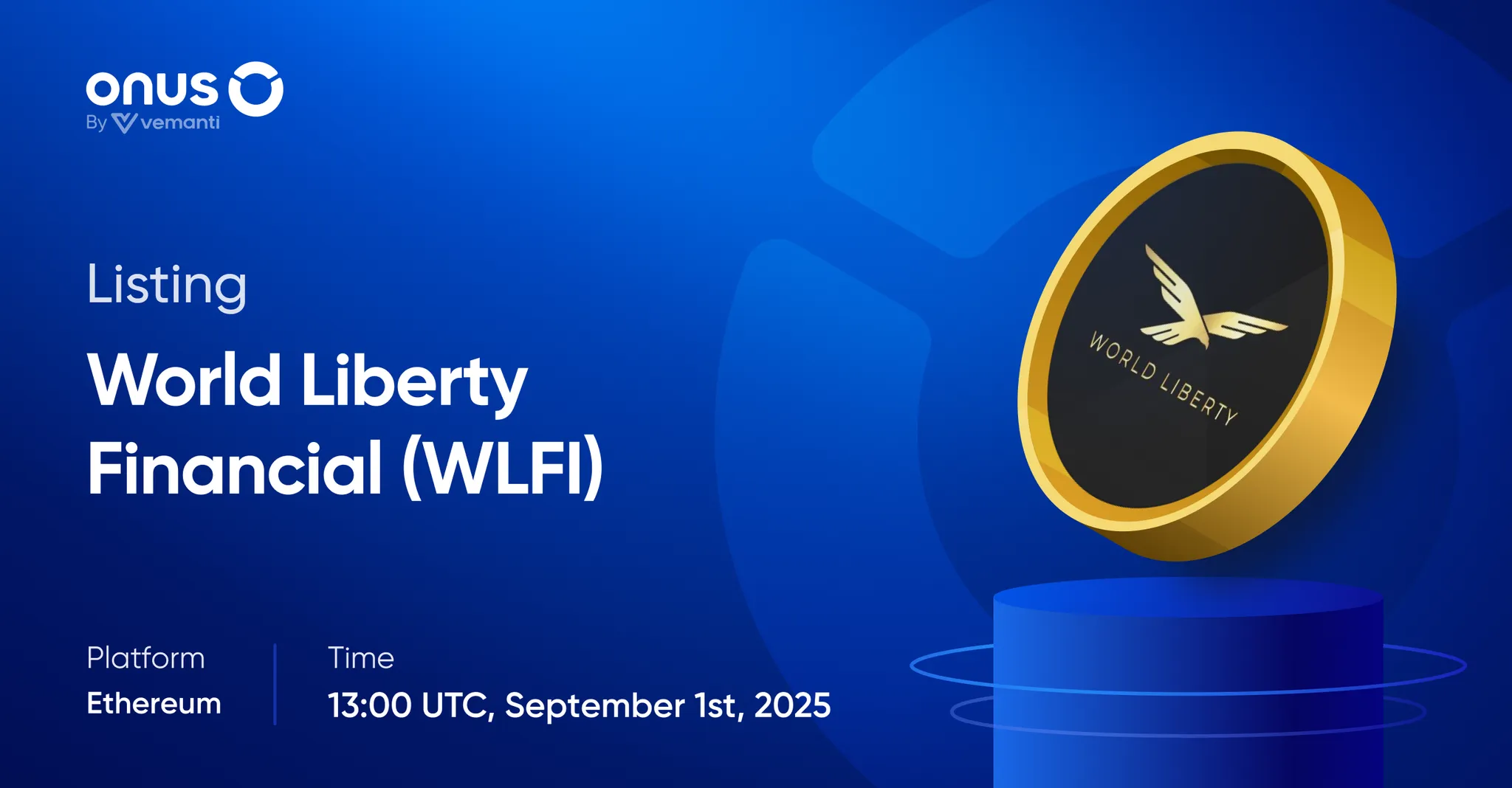 World Liberty Financial (WLFI) gets listed on ONUS