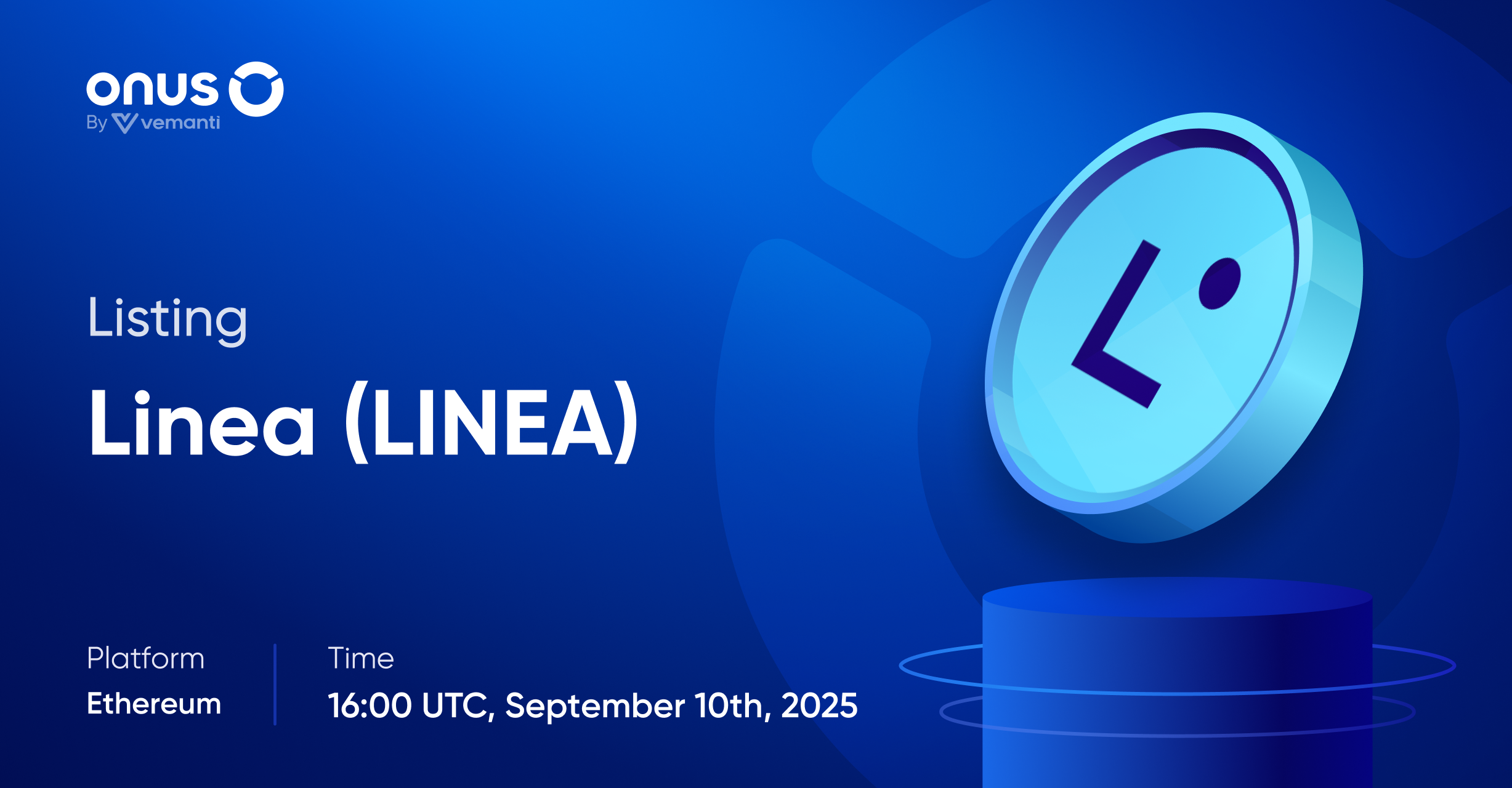 Linea (LINEA) gets listed on ONUS